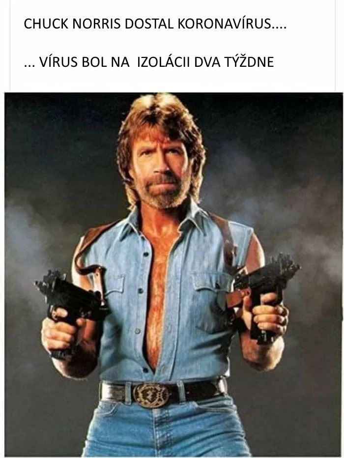 Keď Chuck Norris dostal koronavírus